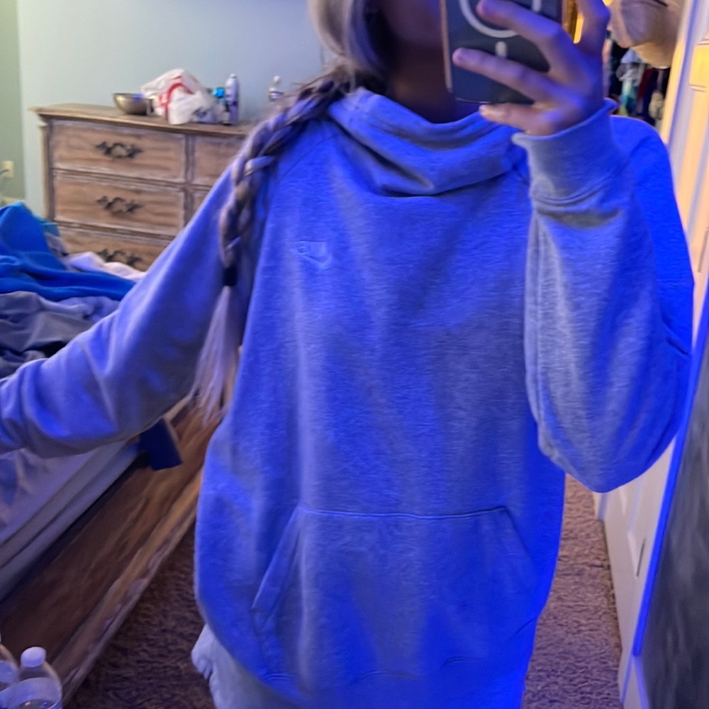 grey nike hoodie